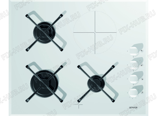 Плита (духовка) Gorenje GC630ACW (333588, KVK62S-1V) - Фото